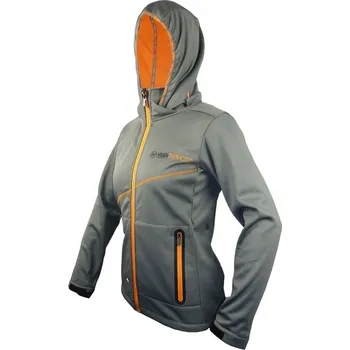 Cyklistická bunda bunda dámská HAVEN THERMOTEC šedo/oranžová (bunda dámská HAVEN THERMOTEC šedo/oranžová)