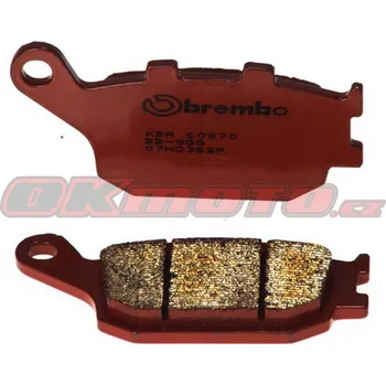 Brzdová destička Brembo (Itálie) Zadní brzdové destičky Brembo 07HO36SP - Suzuki GSX 650 F, 650ccm - 08-15