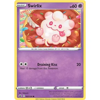 Sběratelská karetní hra Swirlix 067/198 - Chilling Reign Typ karty: Non-Holo