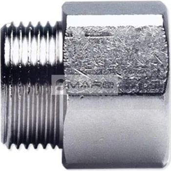 Fitinka Eurotis Vsuvka přechodová UNI s vnitřním závitem G 1/2" x Rp 1/2" pro vodu, topení, solar a plyn, 43498