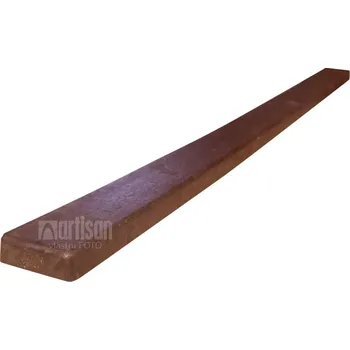 Příslušenství pro plot Plastové prkno lavičkové Transform 120x40x2000, hnědé - recyklát - Prkno na lavičku plastové