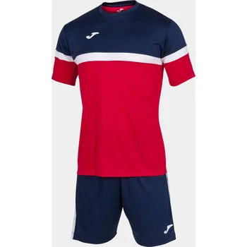 Dres Komplet Joma ACADEMY V červená/tmavě modrá (2XS/152)