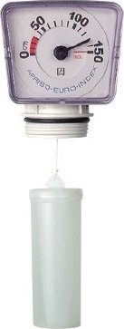 AFRISO Mechanický hladinoměr MTR Profil s vyměnitelnou stupnicí 0/150cm a 0/250cm G1 1/2"