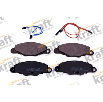 Brzdová destička Sada brzdových destiček, kotoučová brzda KRAFT AUTOMOTIVE 6006026