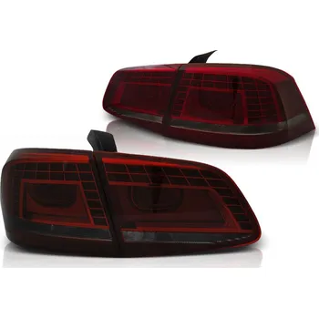 Zadní světlomet Tuning Tec Zadní světla VW PASSAT B7 SEDAN 10.2010-10.2014 červeno-kouřové LED