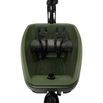 Podsedák Dolly Bakfiets Dolly - polstrování na dvojsedačku v boxu