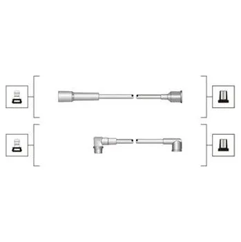 Zapalovací kabel Sada kabelů pro zapalování MAGNETI MARELLI 941319170067