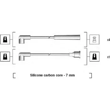 Zapalovací kabel Sada kabelů pro zapalování MAGNETI MARELLI 941325120904