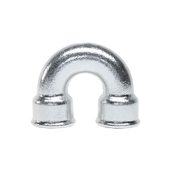 Fitinka GEBO Litinové návratné koleno FF pozink Velikost: 3/4”