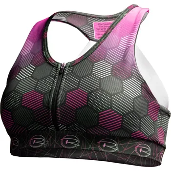 Podprsenka ReHo Extreme Sportovní podprsenka RE129123 Hexagon pink S