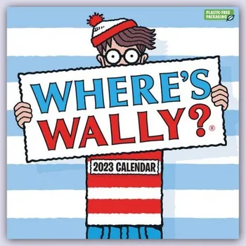 Kalendář Where´s Wally Square Wall Calendar 2023 -