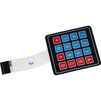 Elektronická stavebnice HWKITCHEN Maticová klávesnice 4x4 membránová