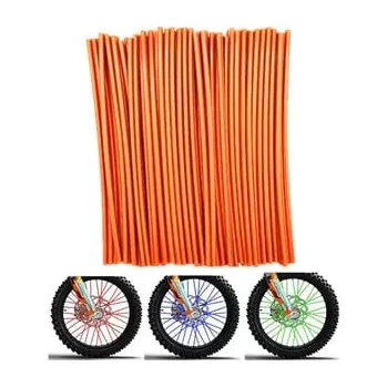 Cyklistické návleky Návleky na dráty pitbike oranžová