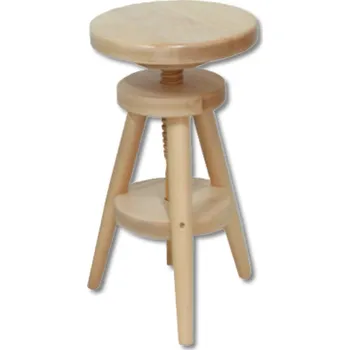 Stolička otočná, buk přírodní KT243