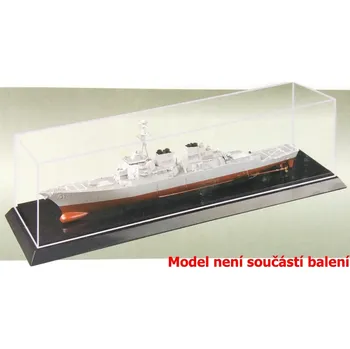 Dárková krabička Trumpeter Box Trumpeter - průhledná krabička na model s podstavcem, 25,7 x 6,6 x 6 cm