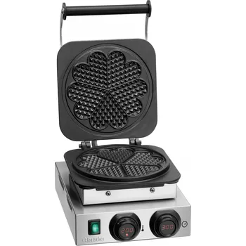 Vybavení pro vyvolávání a úpravu fotografie Vaflovač s litinovým povrchem, 285x470x225 mm | BARTSCHER, 370197