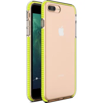 Pouzdro na mobilní telefon IZMAEL.eu Pouzdro Spring clear TPU pro Apple iPhone 7 zlatá