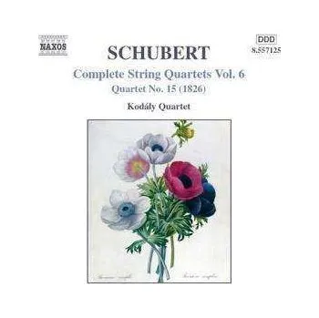 Zahraniční hudba CD Franz Schubert: Complete String Quartets Vol. 6 / Quartet No. 15 (1826) 2005