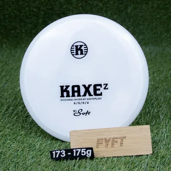 Disc golf KAXE Z - K1 Soft (Kastaplast) - skvělý hybridní midrange discgolf disk Barva: Bílá 173-175g