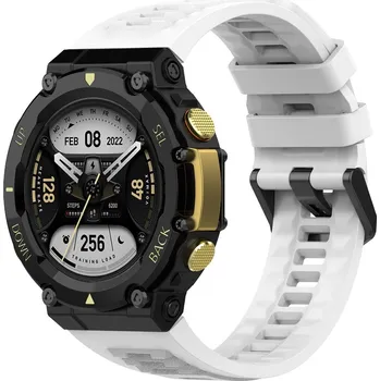 eses Silikonový řemínek pro Amazfit T-Rex 2 - Bílý