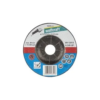 Brusný kotouč WOLFCRAFT - Kotouč hrubovací na kov 125mm WOLFCRAFT 1631099