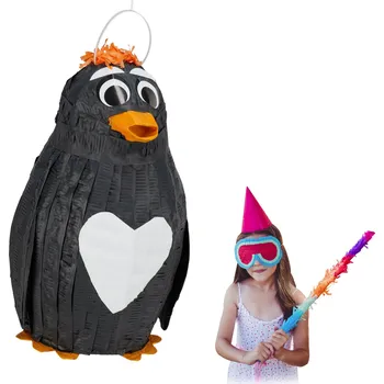 Piñata Relaxdays 10031492 Pinata tučňák