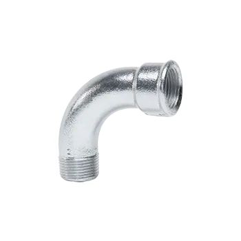 Fitinka GEBO Litinový oblouk dlouhý MF 90° pozink Velikost: 1/4”