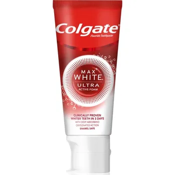 zubní pasta Colgate Max White Ultra Active Foam bělicí pasta 50 ml