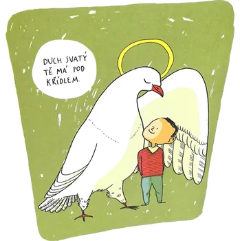 Timotej.cz Přání: Duch svatý tě má pod křídlem - 2 barvy Barva: Zelené bez obálky