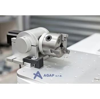 Měřící laser Rotační osa pro fiber laser se sklíčidlem