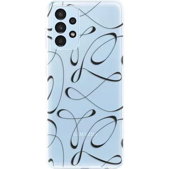 Odolné silikonové pouzdro iSaprio - Fancy - black - Samsung Galaxy A13