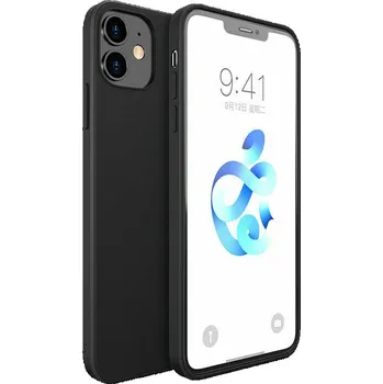 Silikonový kryt pro iPhone 12 Pro - Černý