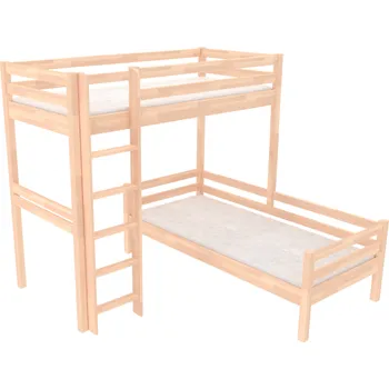 Postel DOMESTAV s.r.o. Domestav Palanda elko 90x200-BUK CINK