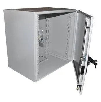 Rozvaděč OCRACK 19" venkovní rozvaděč IP55 20U-600mm plechové dveře tří bodový zámek