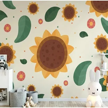 Fototapeta Solution Media 3D tapety - Slunečnice MU4439 3 - 3D Relief - Vliesová tapeta - 320g/m2