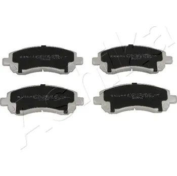 Brzdová destička Sada brzdových destiček, kotoučová brzda ASHIKA 50-07-711