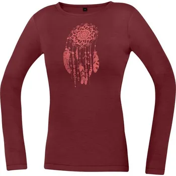 Dámské tričko Triko DIRECT ALPINE Women Furry LS Barva: Palisander(Dreamcatcher), Velikost: L