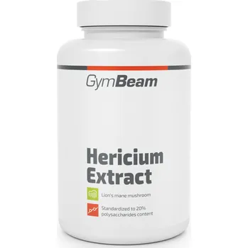 GymBeam Hericium (Lion‘s Mane) 90 kaps. 90 kaps.