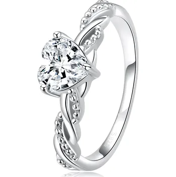 Prsten Olivie Stříbrný prsten ROMANTIC 7004 Velikost prstenů: 8 (EU: 57-58) Ag 925; ≤1,9 g.