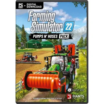 Počítačová hra Farming Simulator 22: Pumps N' Hoses Pack PC krabicová verze