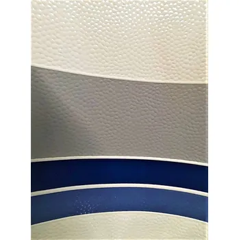 Plech ND Malgorzata Palczynska PL Lakovaný hliníkový plech na plášť obytných přívěsů - s modrými pruhy