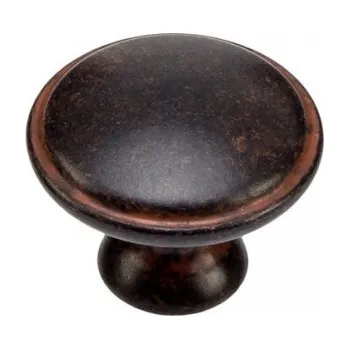 Nábytkové kování Tulip Úchytka knopka VIAGGIO / Efekt rzi /RL/