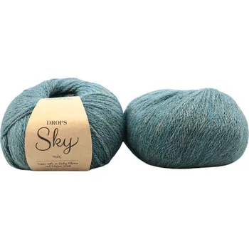 Příze Drops Sky 06 zelený oceán