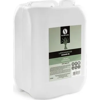 Masážní přípravek Sara Beauty Spa přírodní rostlinný masážní olej - Citrónová tráva 5000 ml