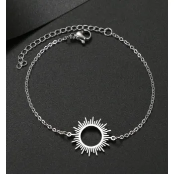 Náramek Náramek se sluncem stříbrný