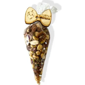 Nutworld.cz Ořechový kornout malý 150g naturální směs ořechů