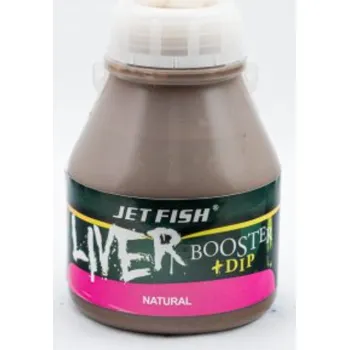 Návnadové aroma Jet Fish Liver Booster +Dip Natural 250ml