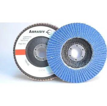 Brusný kotouč ABRASIV Lamelový kotouč talířový 125x22 G-AZ40 tvarový