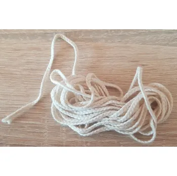 Výroba svíčky Přírodní knot plochý pro výrobu svíčky č. 2