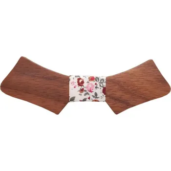 Mahoosive Dřevěný motýlek s kapesníčkem